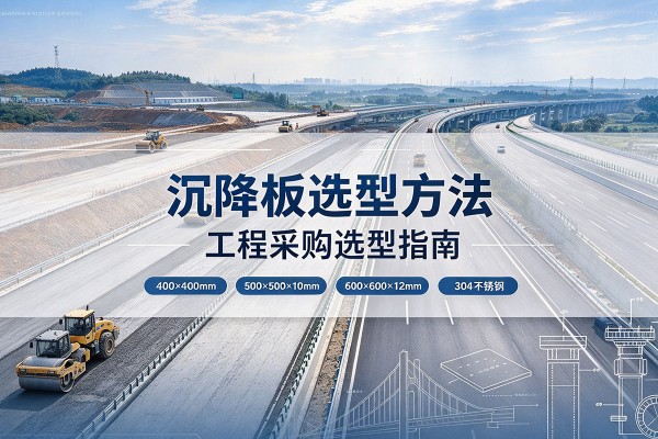 蠡县沉降板选择方法