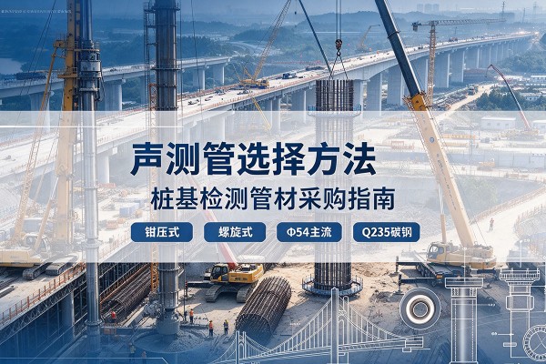 蠡县声测管选型标准
