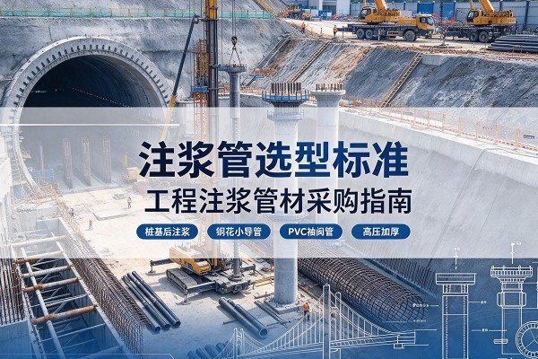 蠡县注浆管选型标准