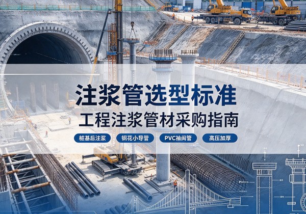 蠡县注浆管选型标准